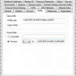 ADUC User Properties ADUC User Properties